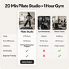 Pilates Board - Studio Quality, Home Privacy - Pilate Studio